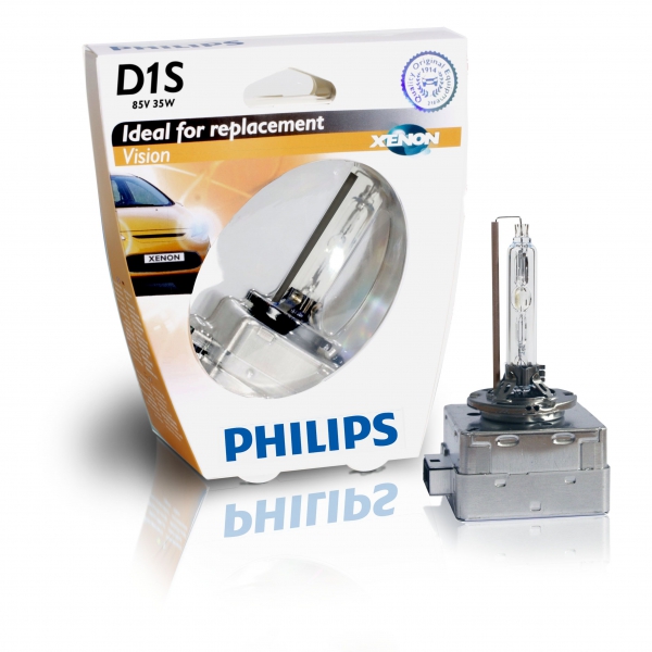 Philips D1S 85415 VIS1 Vision Xenon Brenner in S1 Verpackung